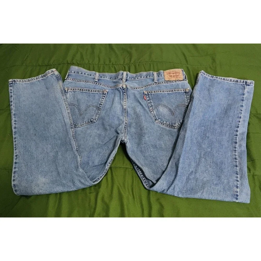 Levi’s 505 Vintage Straight Fit Light Wash Men's Jeans Size 40X30